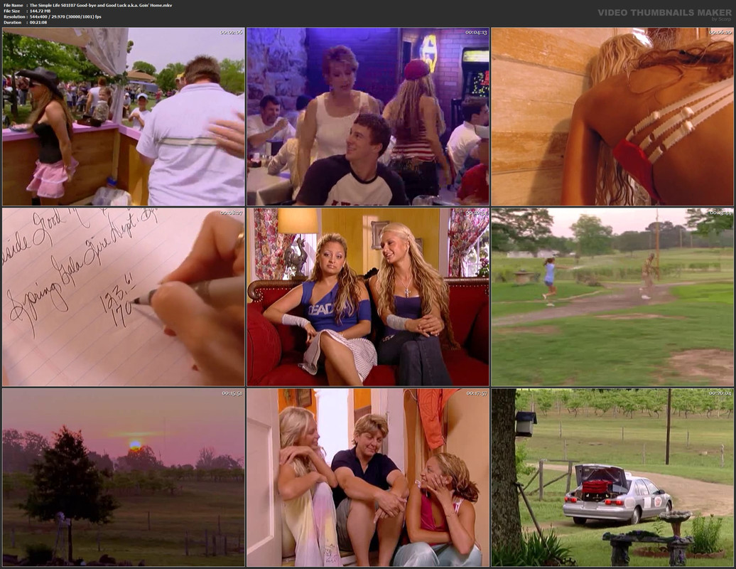 The Simple Life S01E07 Good-bye and Good Luck a.k.a. Goin' Home.mkv