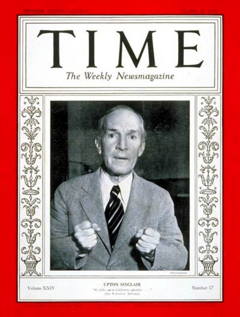 Fun Facts Friday: Upton Sinclair Fun Facts Friday: Upton Sinclair