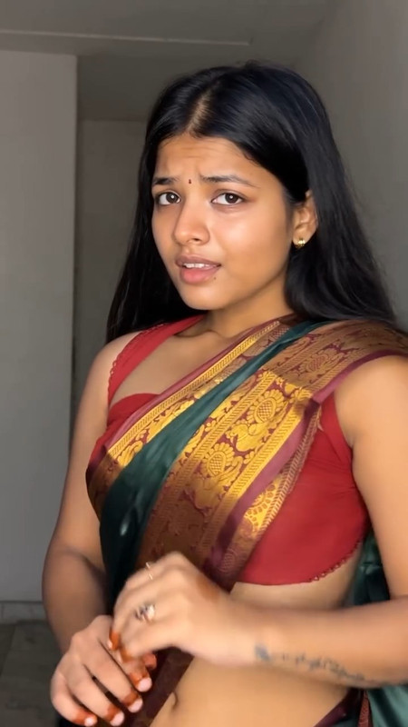 Hot Sexy beautiful tamil girl low hip saree and navel show.mkv_snapshot_00.11.850