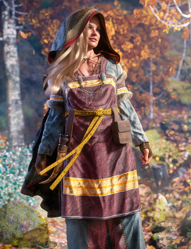 freja 8 viking maiden bundle 00 main daz3d