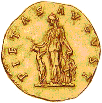 Glosario de monedas romanas. PIETAS. 9
