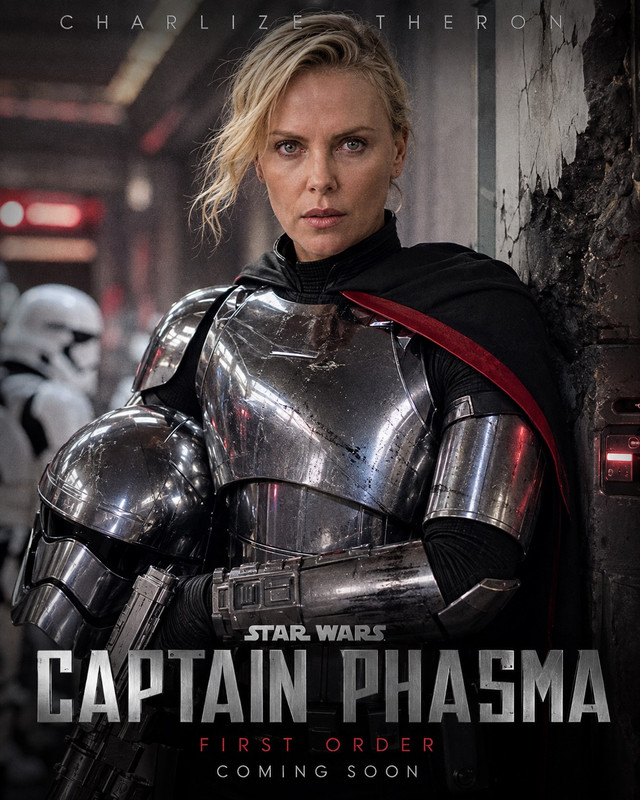 Charlize Theron Captain Phasma