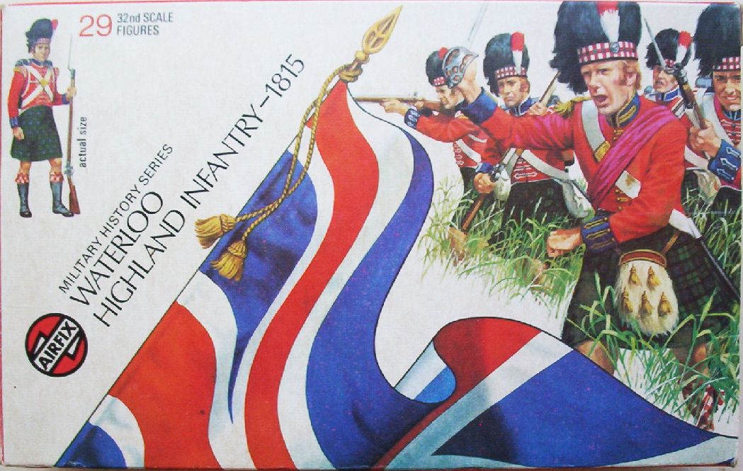Airfix 32 Waterloo Highland Infantry 1815