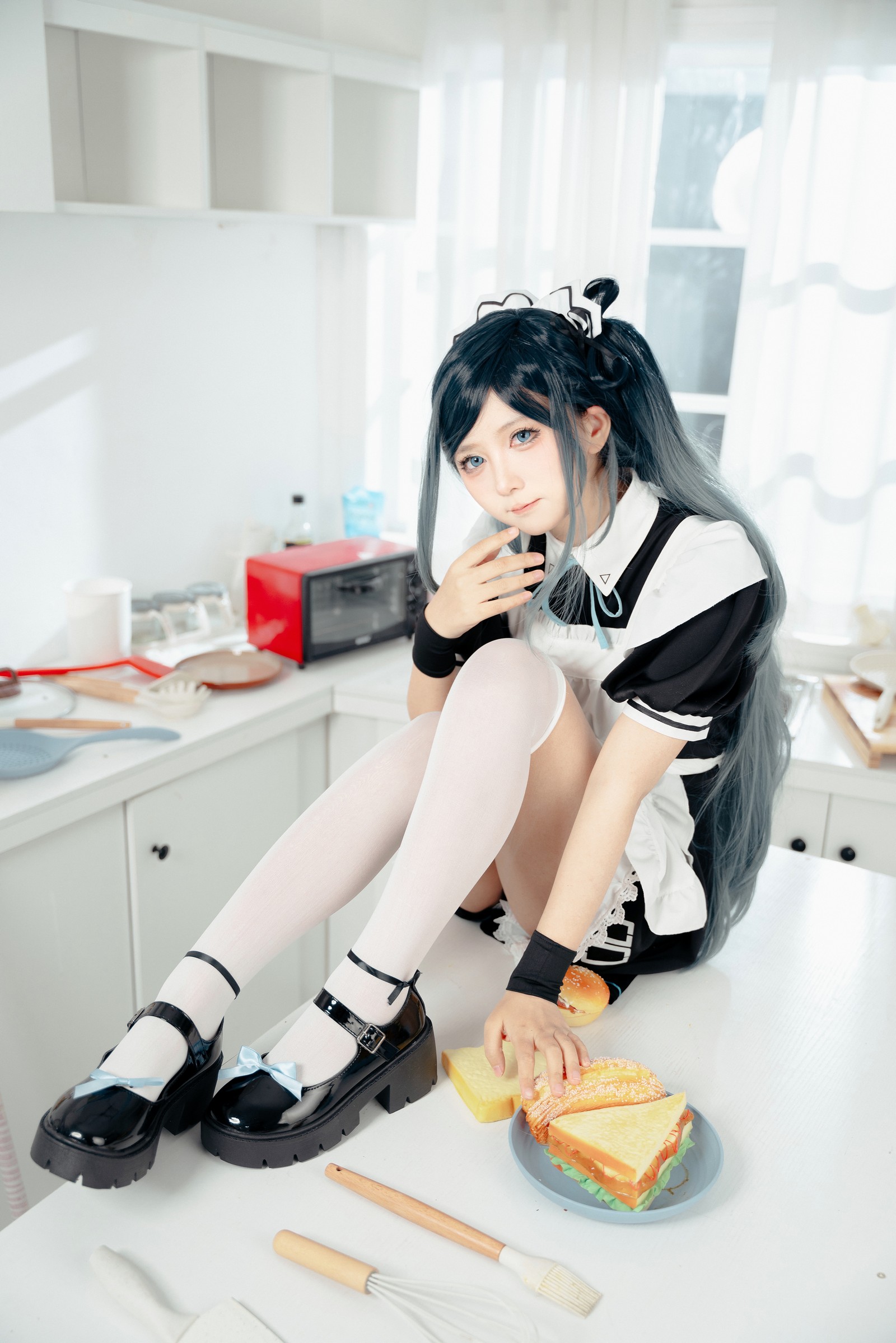 喜欢爱理吗COS写真：碧蓝航线独角兽婚纱高清套图（31P-172.5M）插图8