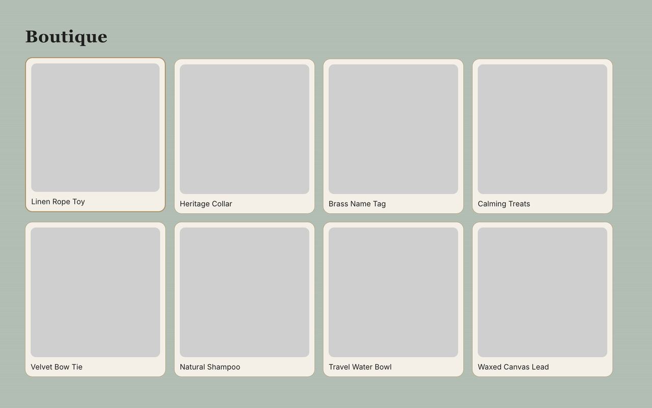 Hearth & Hound desktop – secondary