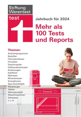 Stiftung Warentest Test Magazin Test Jahrbuch 2024