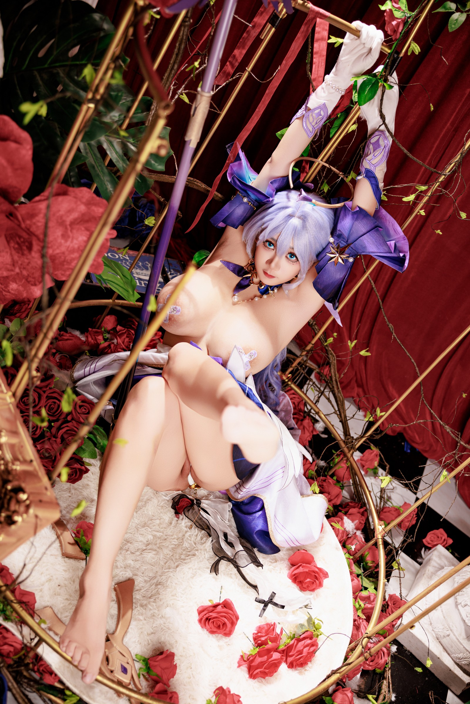 阿雪雪写真崩坏星穹铁道·知更鸟Cosplay图集（90P+1V / 1.04G）高清写真插图7