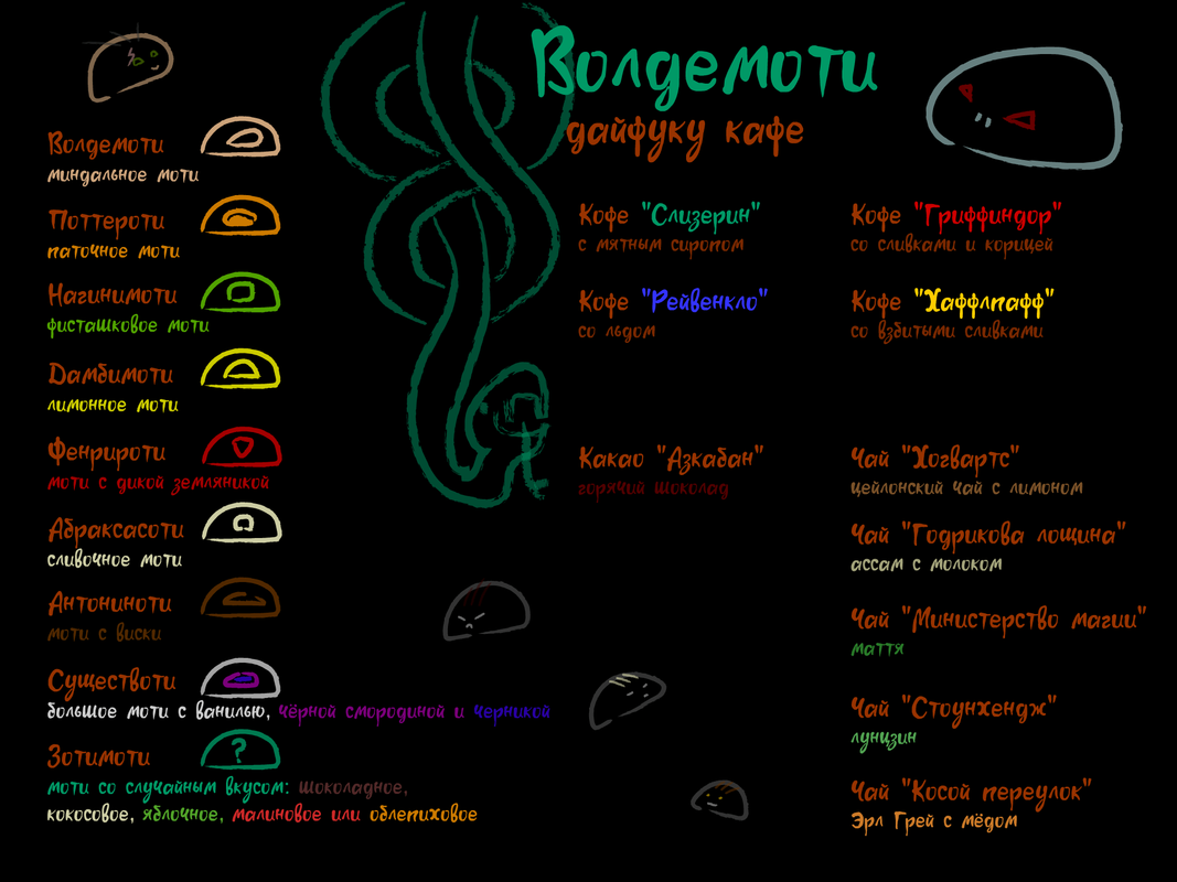 cafe menu