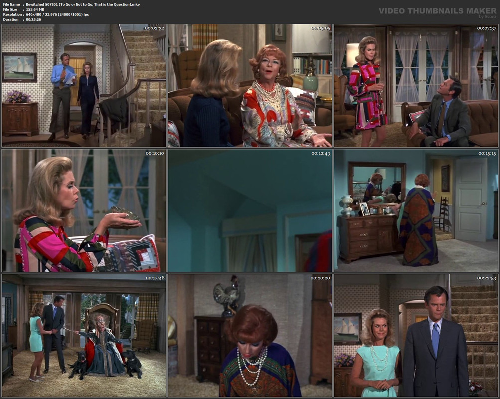 Bewitched S07E01 (To Go or Not to Go, That is the Question).mkv
