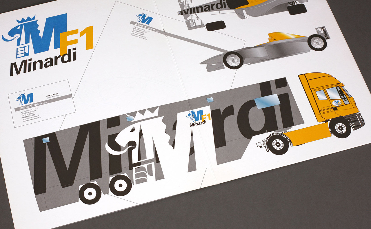 Minardi F1 98 - Studio Luvié-Brand identity proposal(5)