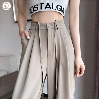 BD1001-Quần Ống Rộng Nữ Dáng Dài Vải Chéo Hàn Cực Suông Mượt Màu Sang Form Đỉnh năm 2023 28