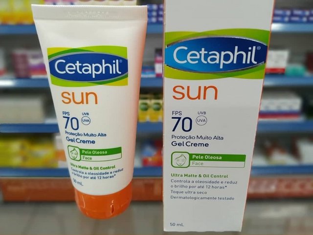 Protetor Solar Cetaphil Sun FPS70