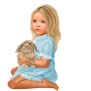 Baby-with-a-rabbit-4