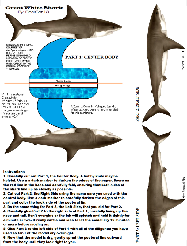 Great White Shark Mini 01 (25ft )