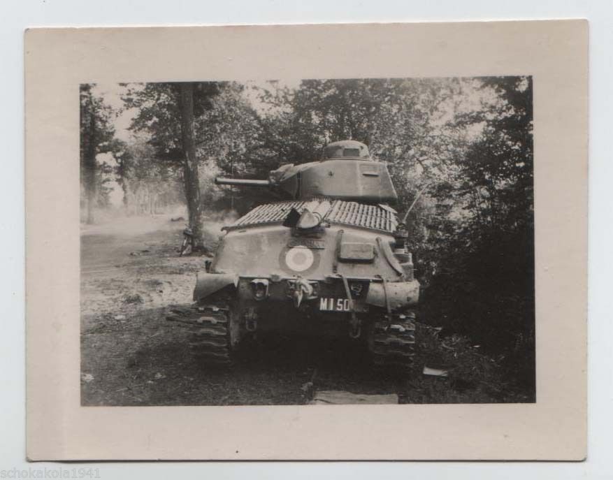 Foto aufgegebende französische Somua S 35 Panzer