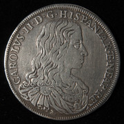 1 ducado (piastra). Carlos II Nápoles 1684. PAS7088