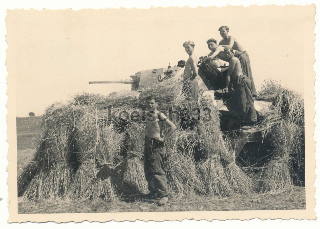 1944 Panzerspähwagen Tarnung 256. ID Panzer Sd.K