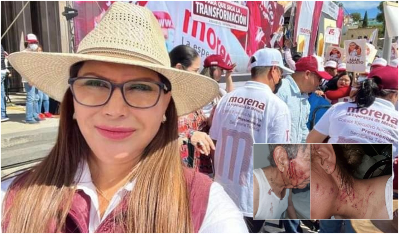 Acusan a senadora de Morena de golpear a un adulto mayor y a una mujer