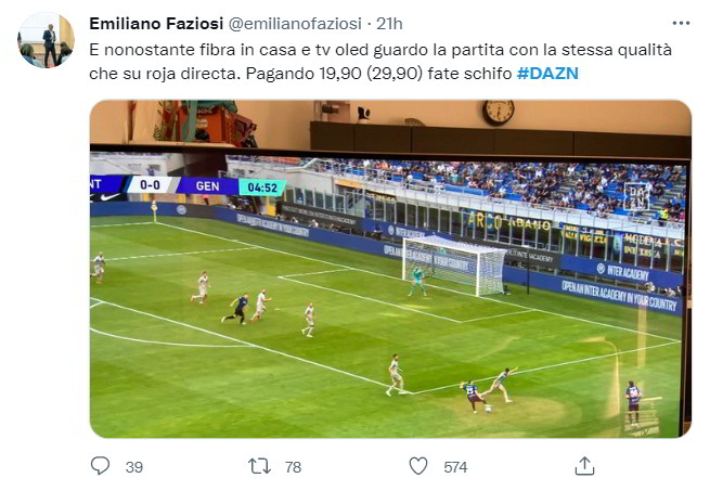 calcio streaming dazn ironia web foto 10