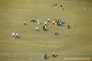 Cricket on the Beach, Bude, Cornwall.