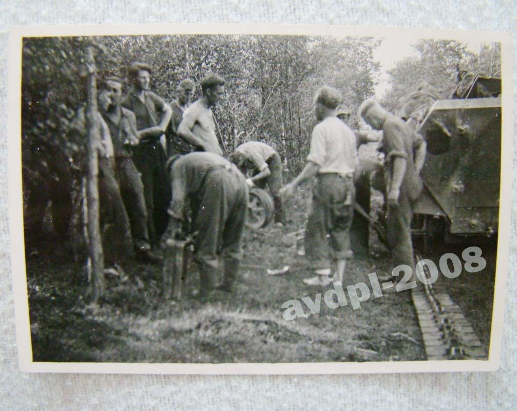 Schützenpanzer - Kettenwechsel