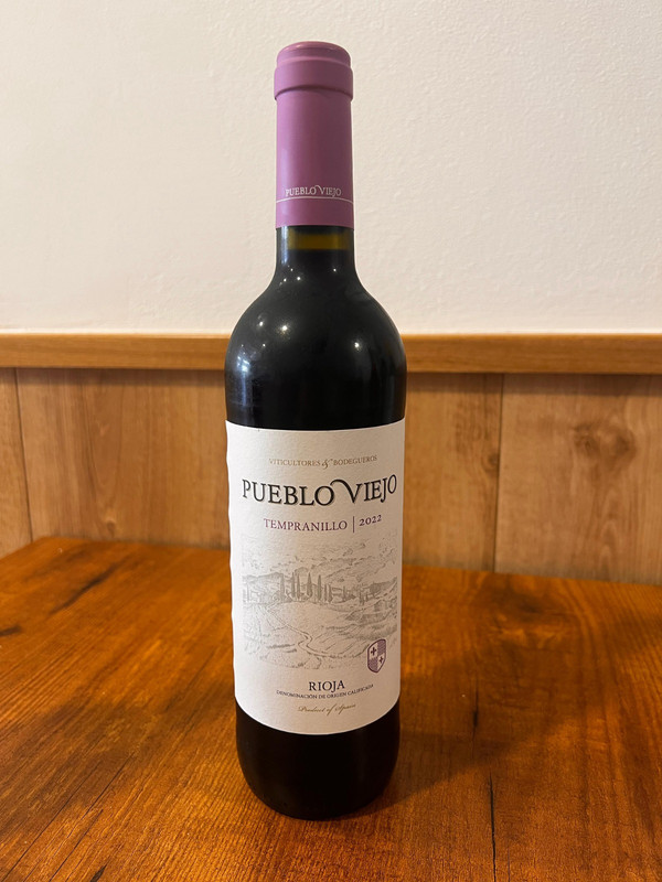 Vino Tinto Joven Pueblo Viejo (750 Ml.)