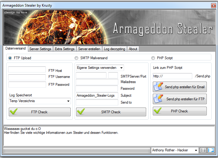 Armageddon Stealer 1.0