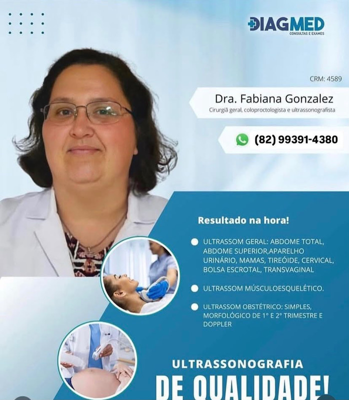 Ultrassom de Alta Precisão na Clinica Diagmed - Unidade Clima Bom