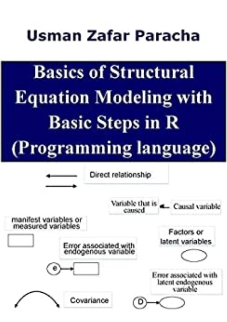 Basics of Structural Equation Modeling with Basic Steps in R (Programming language)