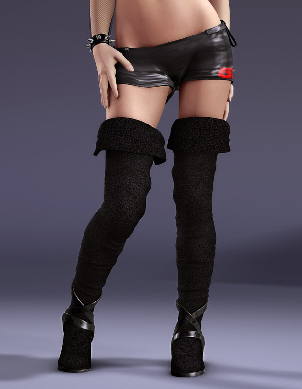 Thigh High Boots for V4