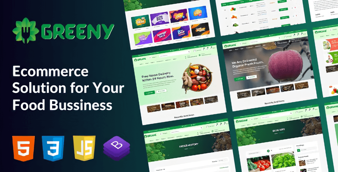 Greeny - ECommerce HTML Template – Bliter GPL