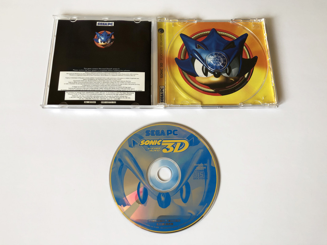 Sonic 3D SEGA PC-26