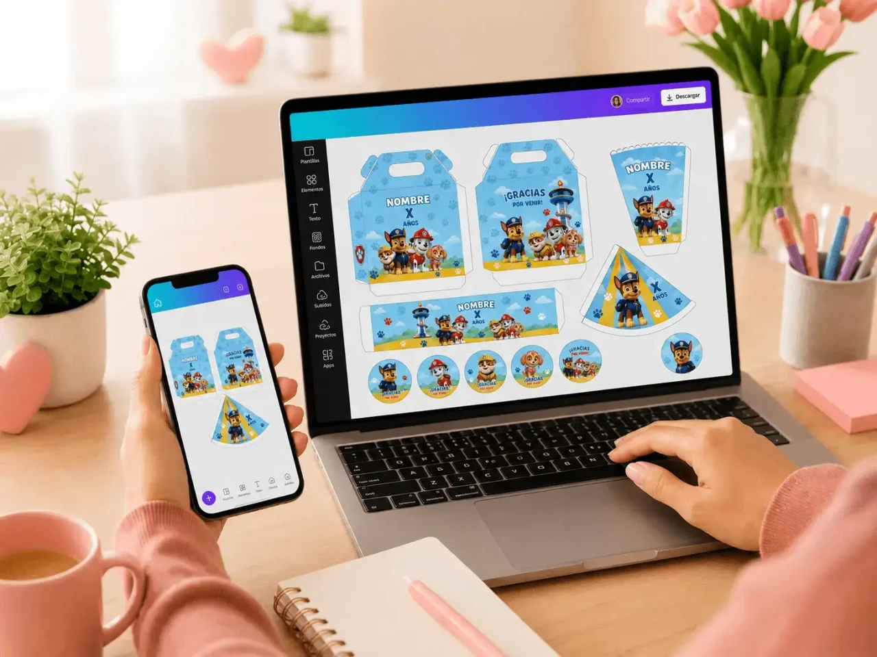 Customize designs in Canva