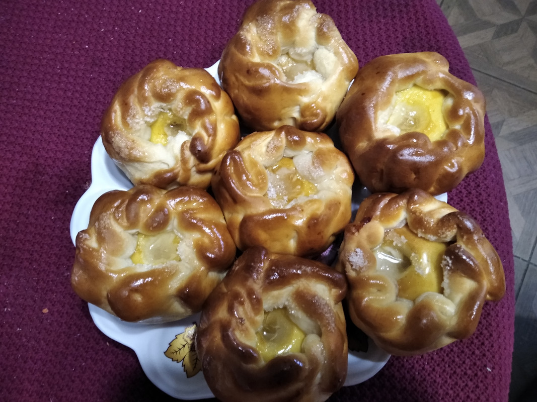 яблоки в тесте