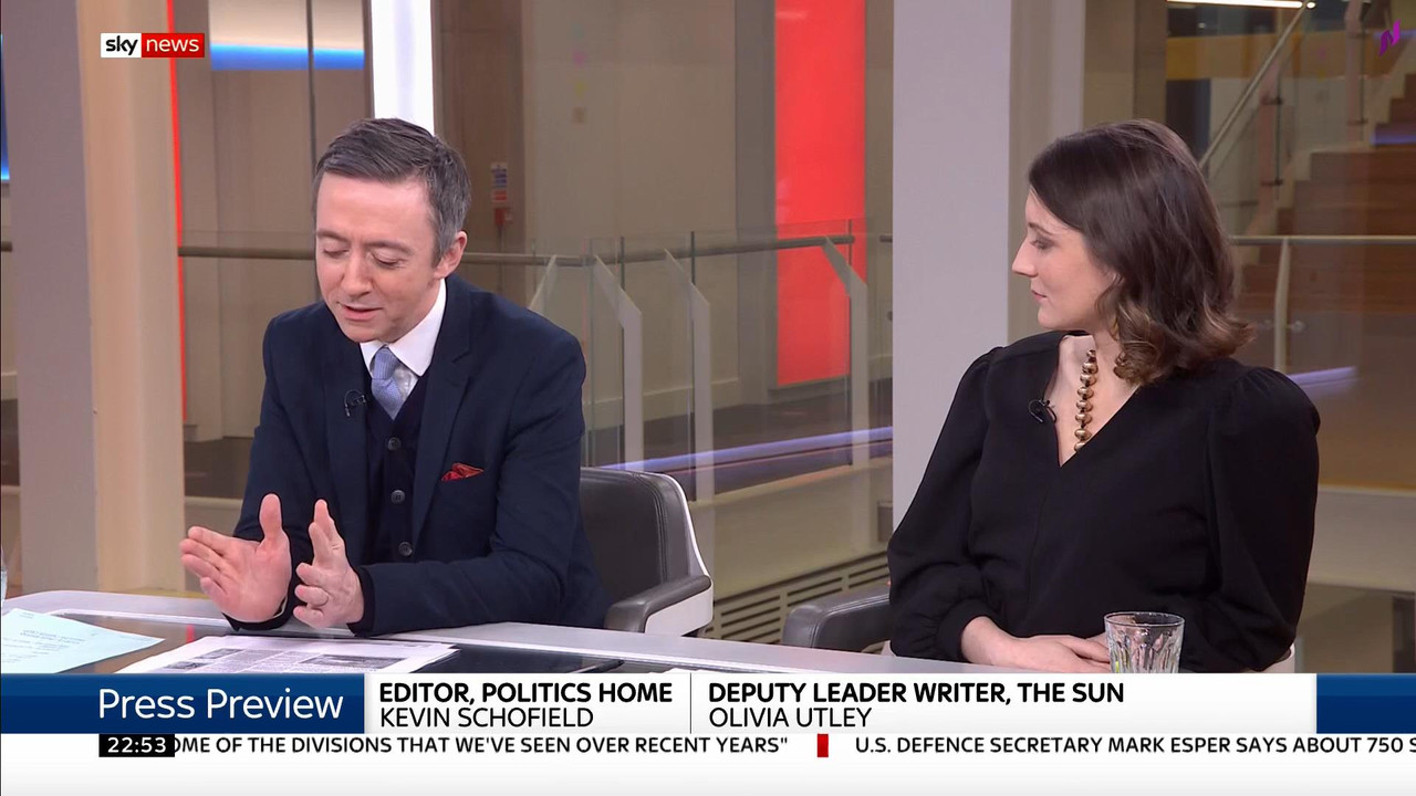 01 January - 22.00.00 - Sky News. All the latest news from Sky N