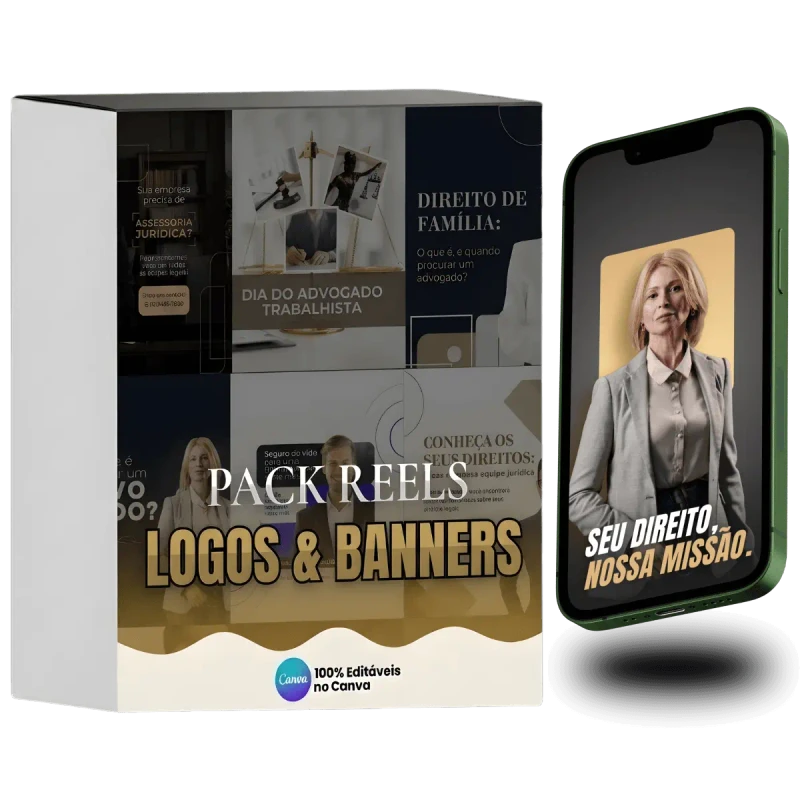 Pack de Logos e Banners Editáveis