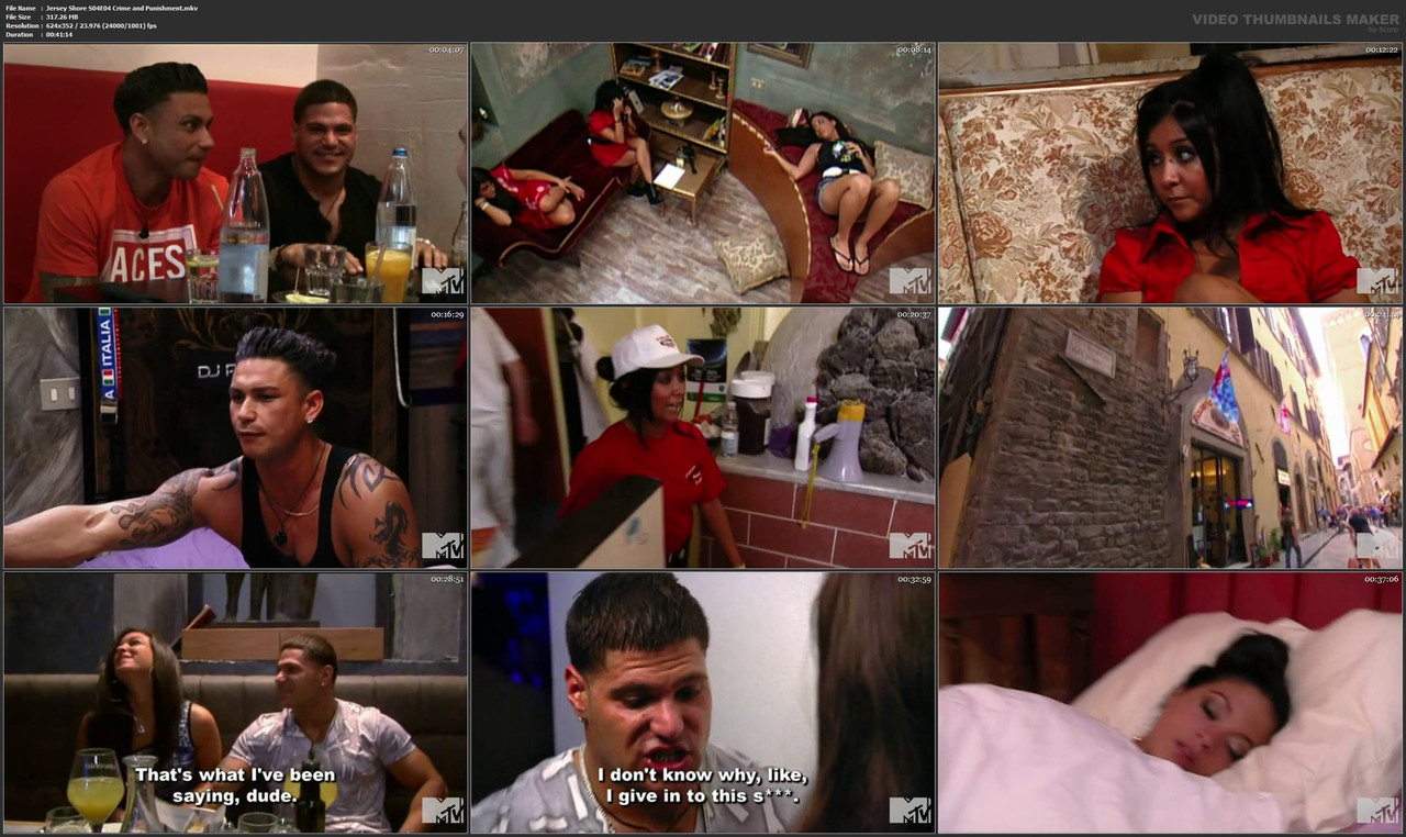 Jersey Shore S04E04 Crime and Punishment.mkv