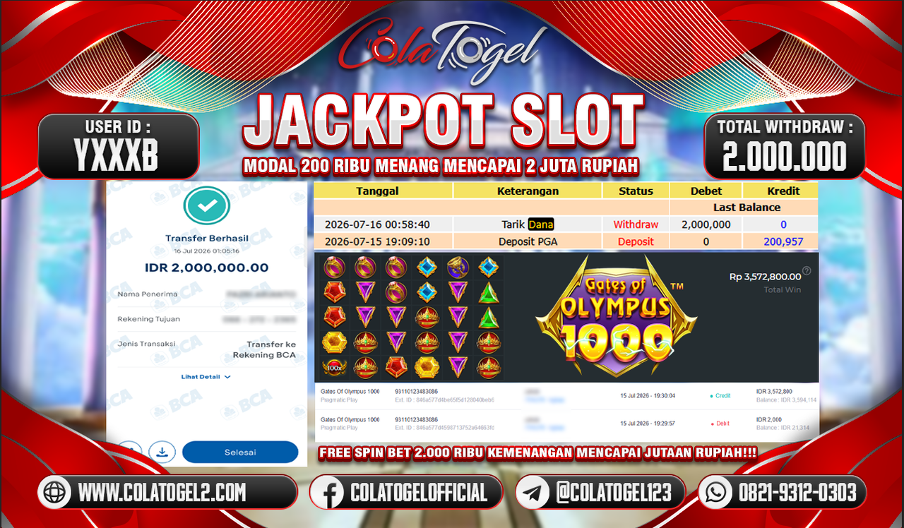 JACKPOT SLOT GACOR!!