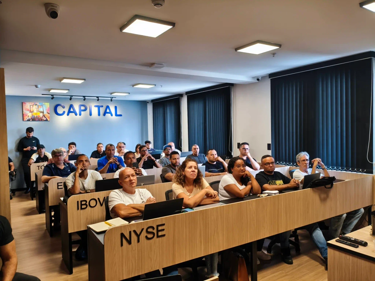 Sala de Treinamento Trade em Foco