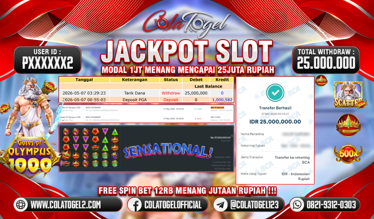 JACKPOT SLOT GACOR!!