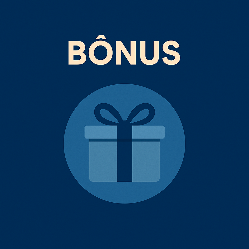 Ícone de presente representando bônus do eBook.