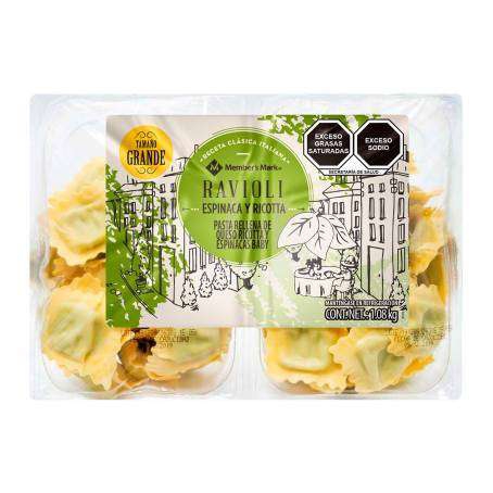Sam's Club Oaxaca. Ravioli, Espinaca y Ricotta Member's Mark 1.08 kg 
