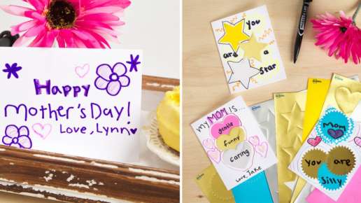 Create a Mother's Day card at home
