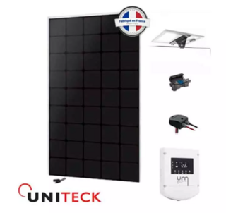 Le kit solaire bateau Uniteck 200W 12V MPPT