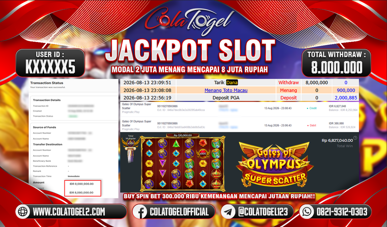 JACKPOT SLOT GACOR!!
