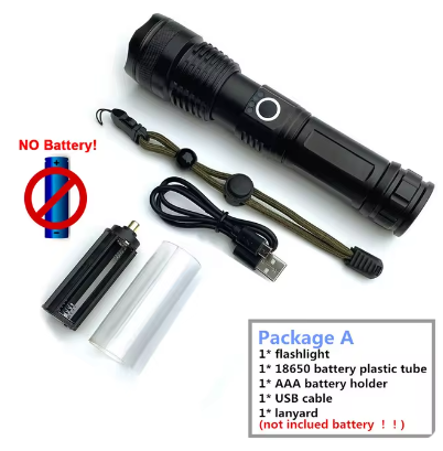 Ліхтар XHP70 Most Powerful LED (18650, 26650)