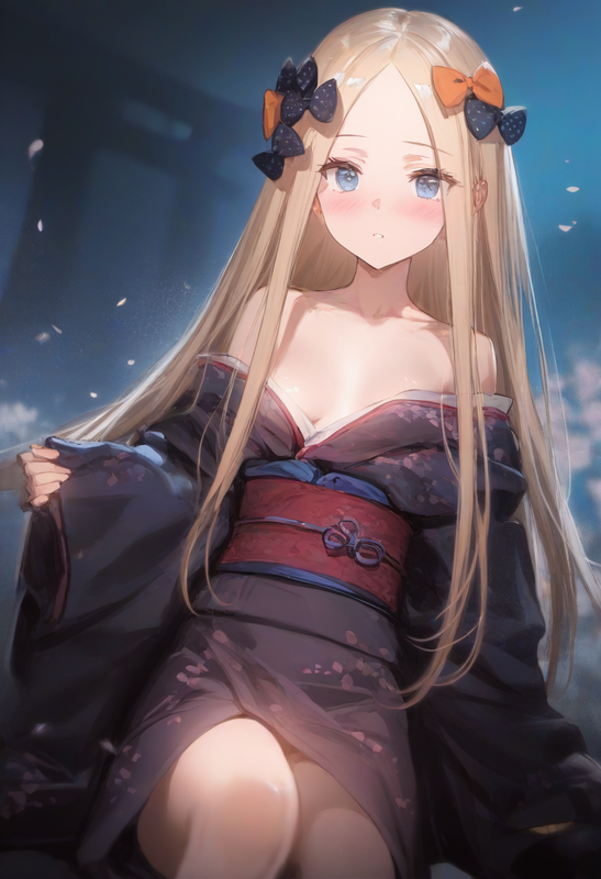 1girl, abigail williams, [[[[fate]]]], {kobayashi ritz}, reoen, [[liduke]], nake s-1677799671