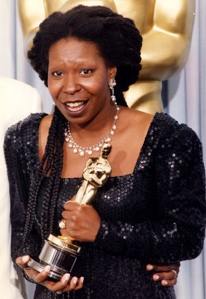 Whoopi winning the Oscar