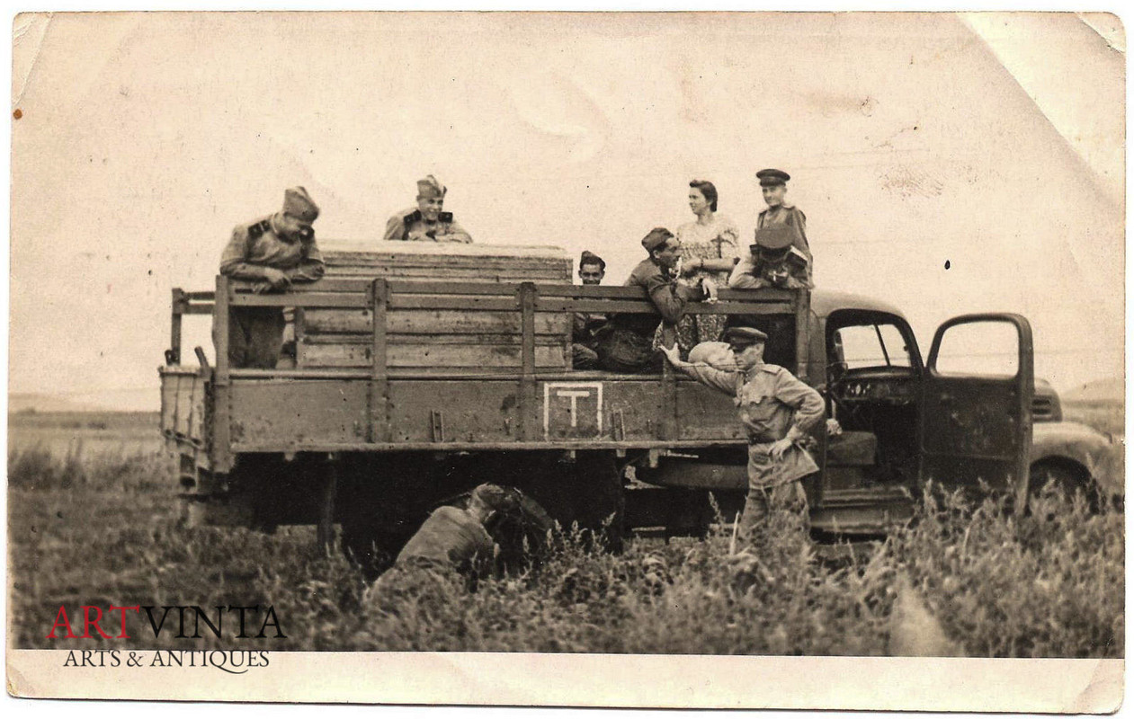 Foto 2. Weltkrieg Rote Armee Ford G8T LKW WW2 Re