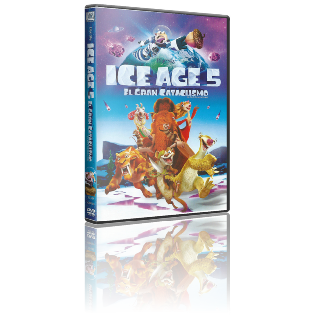 Portada - Ice Age: El Gran Cataclismo [DVD9 Full][Pal][Cast/Ing/Ale/Cat][Sub:Varios][Animación][2016]